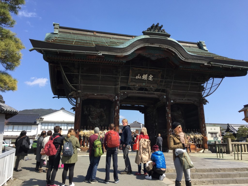 Niomon at Zenko-ji Temple