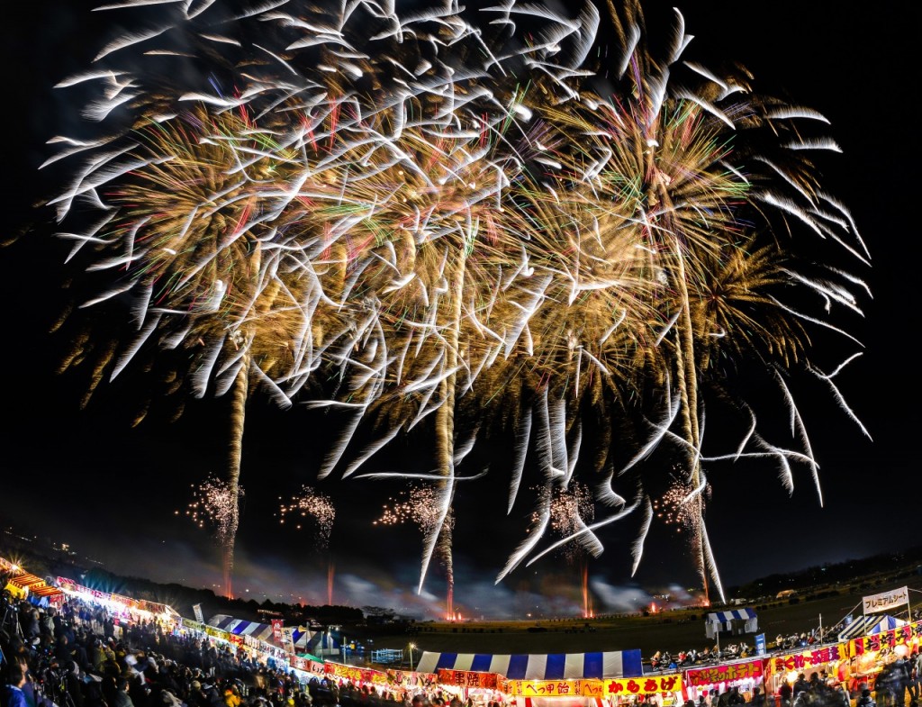 Ebisuko Fireworks festival in Nagano