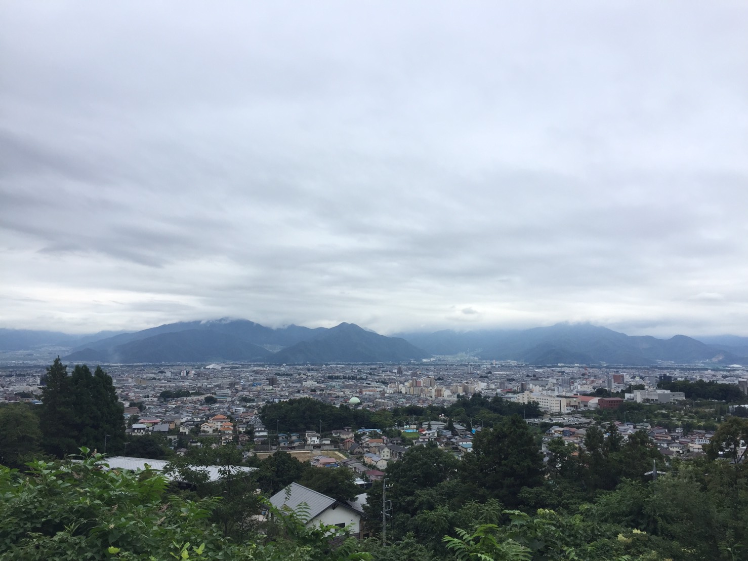 View from Unjoden Temple