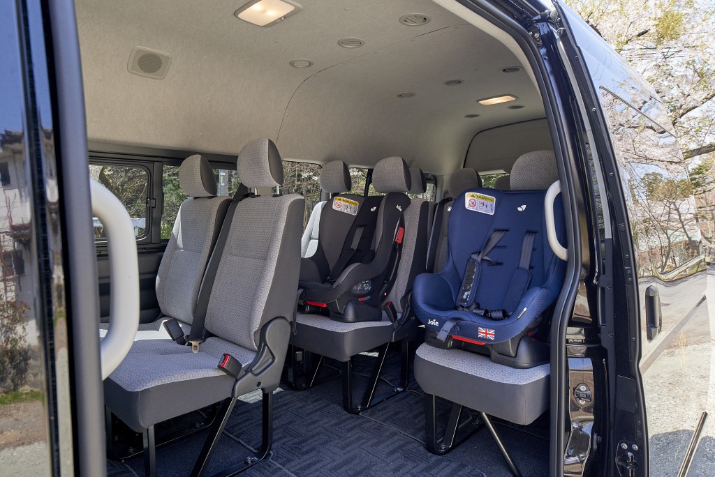 1. Hiace child seats 2