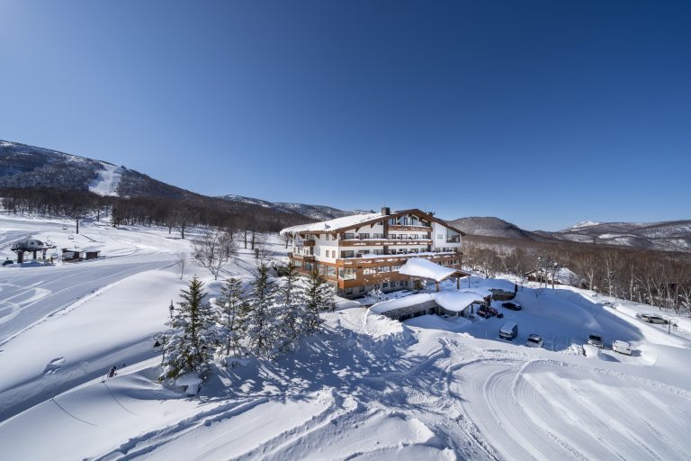 European-style Ski In/Out Luxury Hotel at the Base of Oku-shiga