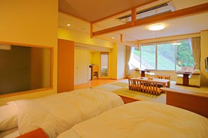 Mixed Japanese/Western Room with Private Onsen (Type C)