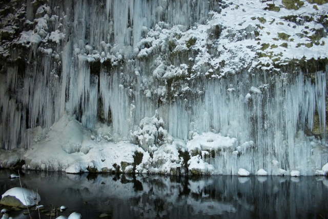 Shirakawa Ice Pillars