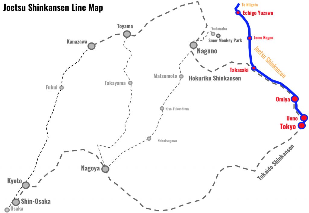 Joetsu-Shinkansen-Line-Map